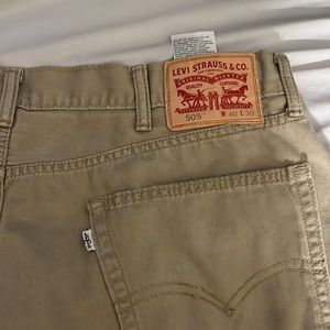 Khaki Levi Pants